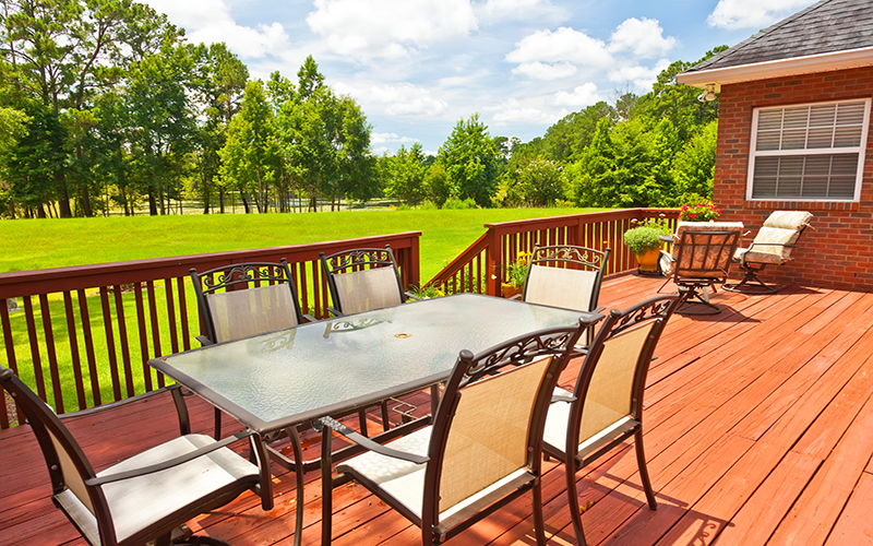 Backyard Deck Re-Inspection Home Inspection Services